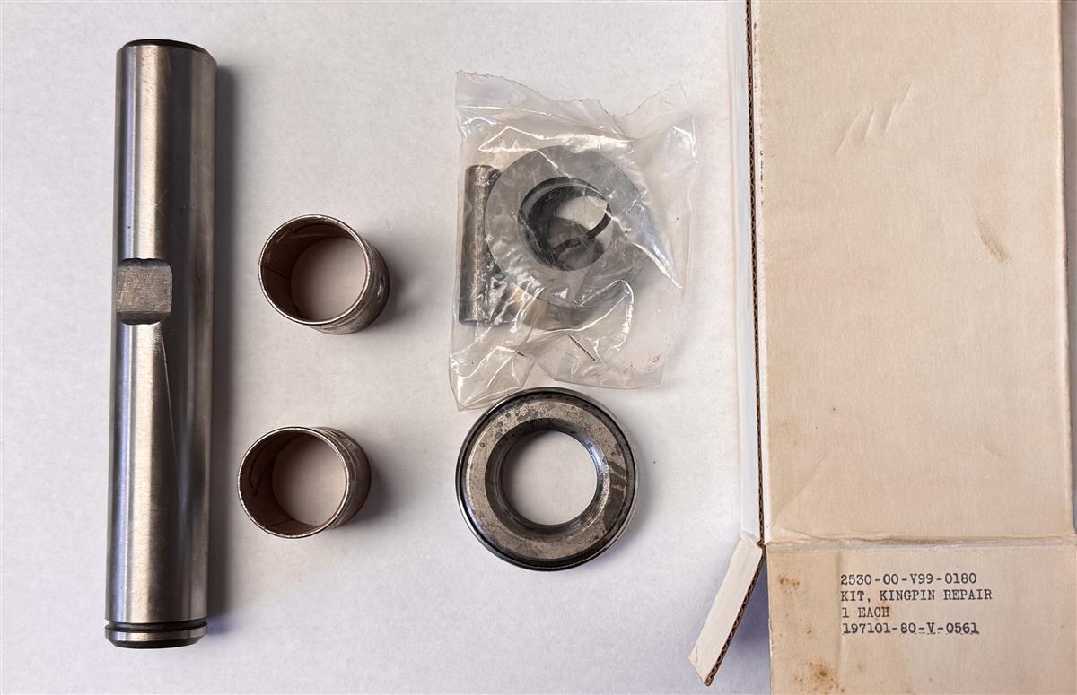 King Pin Repair Kit Jeep DJ Dispatcher Models Front Steering Axle